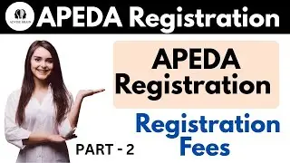 APEDA Registration Fees #APEDARegistration #ExporterRegistration