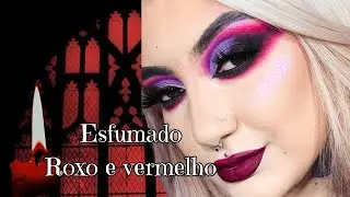 💜❤️| Dark Romantic Goth | Goth makeup tutorial | vampy aesthetic