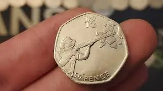 UK 2011 SHOOTING 50P COIN OF THE DAY EP540