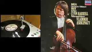 Max Bruch:  Kol Nidrei.  Lynn Harrell, 'Cello.  Vinyl Record.  Philips GA212.