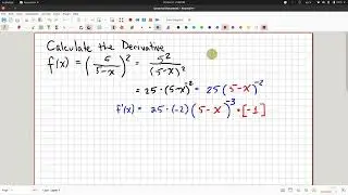 Chain Rule Example: The "mount doom" function