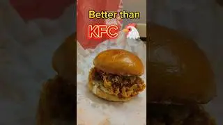 Burger Lover | Forget KFC🐔Try Louis🍔#kfc #burger #comparison