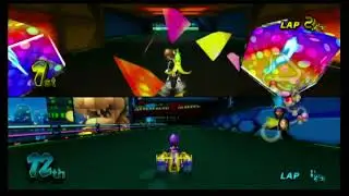 Mario Kart Wii CTGP Revolution: Ridley loses to Kim Possible in Neo Koopa City