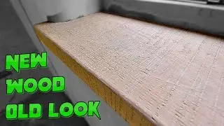 Simple Method for Rustic Effect Timber