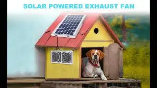 SOLPERK Solar Fan for Greenhouse