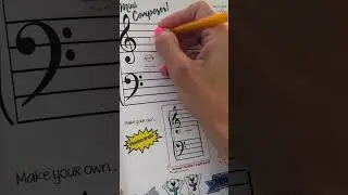 Middle C Pages from NoteMatch Book 1