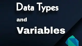 تعلم دارت | أنواع البيانات والمتغيرات | Data Types and Variables 