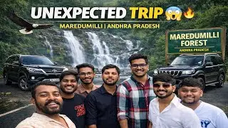 Unexpected Road Trip to Maredumilli 🌿 | Friends, Cars  🚗#telugu #teluguvlogs #travel #andhrapradesh
