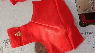4 Tuks Blouse Stitching Full Video 📷