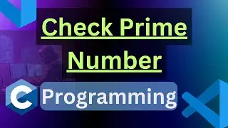 C Program to Find Prime Number