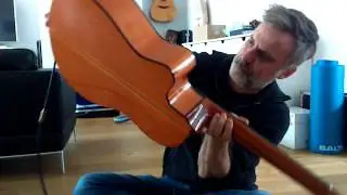How to install end pin with guitar cable