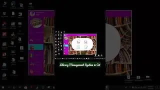 C#:- library Management System in Visual Studio 2017 #shorts
