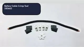 How to Crimp Battery Cables