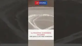 High-Tech Ultrasonic Screening Machine | Ultrasonic Vibrating Screen