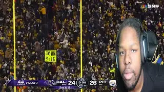 THIS HOW THE SEASON ENDS KP95TH Reacts To Ravens vs Steelers Game Highlights 2025 NFL Season Week 18