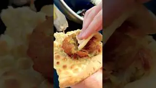 CRISPIEST Naan Tikki #lahore #shorts