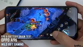 Oppo A96 Wild Rift Gaming test | League of Legends LOL Mobile