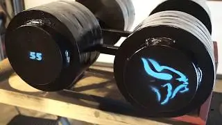 Jak zrobiłem hantle 55kg/ how i make dumbbells 55kg - 125lbs barbell DIY