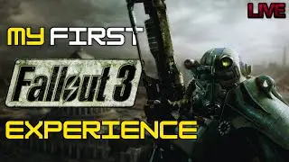 Fallout 3 Live Stream: First Time Playing! Exploring the Wasteland! Day 5