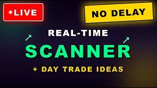 Live Stock Market Scanner and Day Trade Ideas, NO DELAY. Morning Gappers Momentum and Halt Scanner