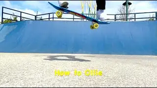 How to OLLIE 🛹 Skateboard Trick Tips