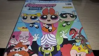 Panini 2017 COMPLETE Powerpuff Girls sticker album review