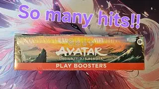 Avatar play booster box! Let's master the elements! 
