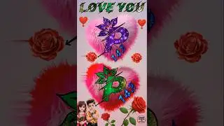 #P💕P Name Drawing Name❣️|| Name Art Status Video 🥰|| WhatsApp status #youtubeshorts #couple #nameart
