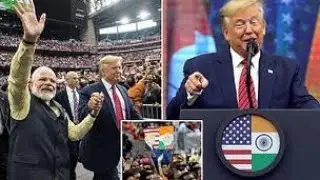 Indian PM Modi praises Trump at massive Houston rally
