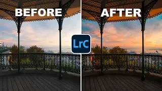 AMAZING SKY in Lightroom Classic + FREE Preset!