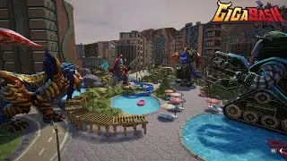 R.O.J.A.K. vs. Balzarr vs. MechaJURAS vs. Pipijuras | GigaBash