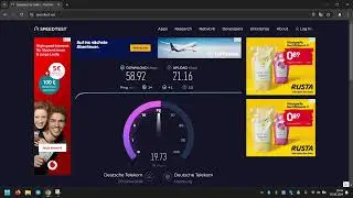 Telekom VDSL 50 Speedtest Fritzbox 7530 AX