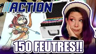 HAUL ACTION 🌟150 feutres &agrave; alcool &agrave; 25&euro; : ARNAQUE OU P&Eacute;PITE ?