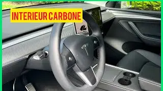 Planche de bord de sa TESLA en CARBONE en moins de 5 min