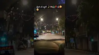 Malaysia Ipoh At Night Is Incredible!😃🇲🇾🌙 #travel #malaysia #amazing #ipohperak #driving#fun #night