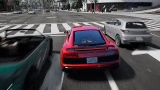 Coloquei o Audi R8 na CHAPA