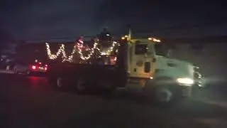 Christmas parade in cloverleaf tx