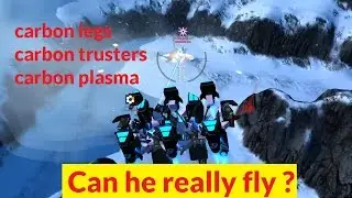 Robocraft - Carbon sprinter legs: He can FLY and WIN  - Level 250 special part II