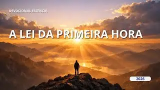 Devocional Essência: 3 de Janeiro - A Lei Da Primeira Hora