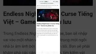 Endless nightmare 5 mod menu download 100% working with mediafire link