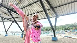 Qia Liburan ke Aquarium Pangandaran | Liburan Sekolah | Wisata Pantai Pangandaran | Beach Holiday