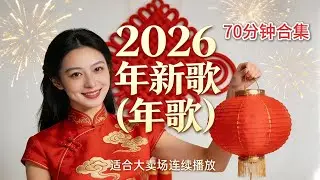 2026新年歌【最好听必听新年歌曲合集】Chinese New Year Song 2026 | CNY Song   2026年歌70分钟合集