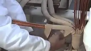 the ABB power transformer manufacturing process