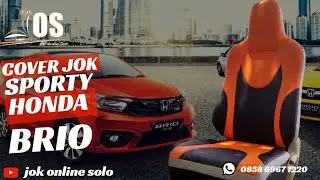 Cover Jok honda brio kombinasi 3 warna bahan Mbtech camaro