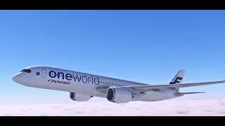 Finair A350-900 Microsoft Flight Simulator 2020 Melbourne-brisbane-singapore