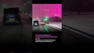 Why Birmingham&rsquo;s Sky Just Turned Neon Pink