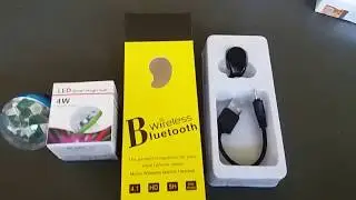 Lazada review - S530 Bluetooth headset with small LED magic ball