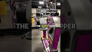 SCIFIT UPPER BODY EXERCISER MACHINE TUTORIAL 🔥 // Perform upper body cardio at Planet Fitness!