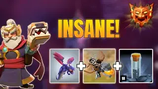Hydra Army + Totem Spell Legend League Attack Strategy |  Clash of Clans