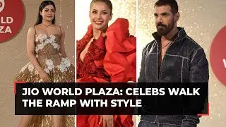 Jio World Plaza launch: Celebs walk the ramp with style